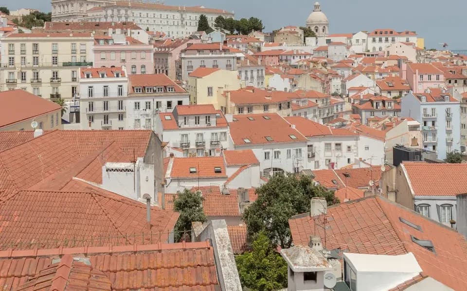 Vista urbana de Lisboa