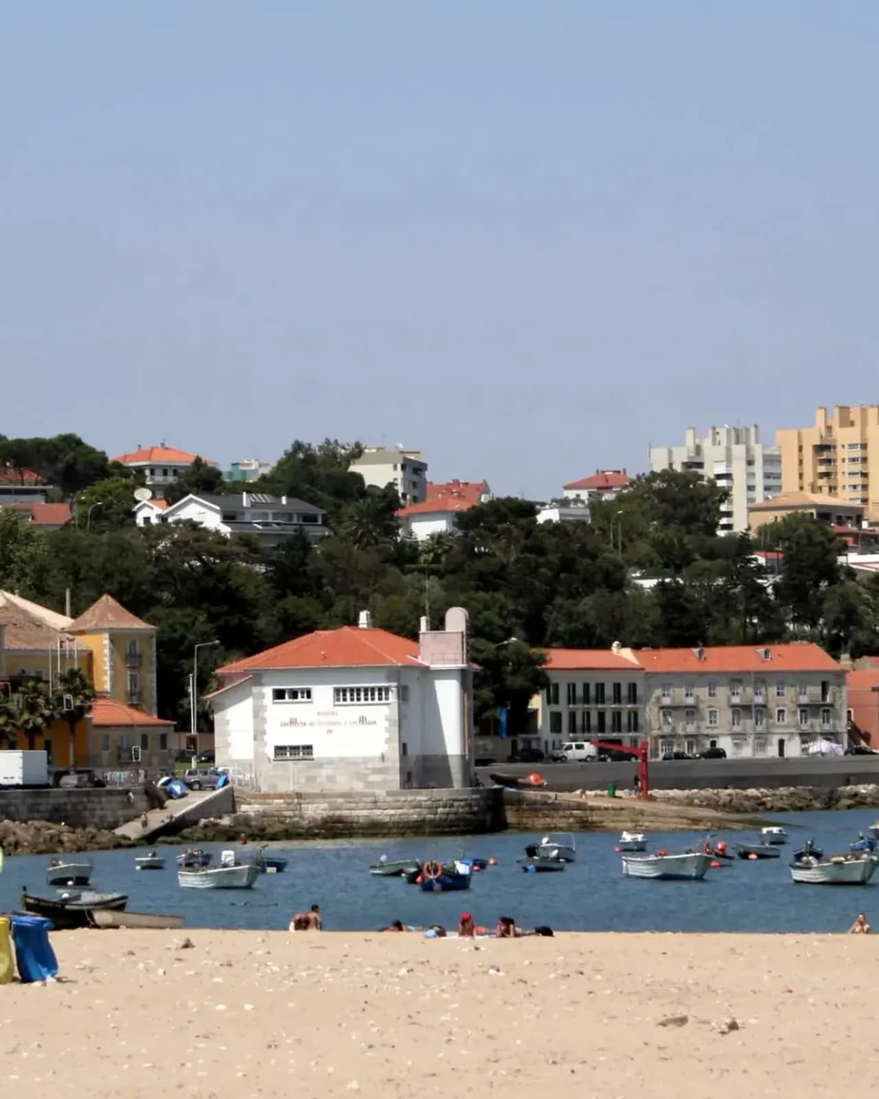 Praia, frente ribeirinha e centro urbano de Paço de Arcos, Oeiras
