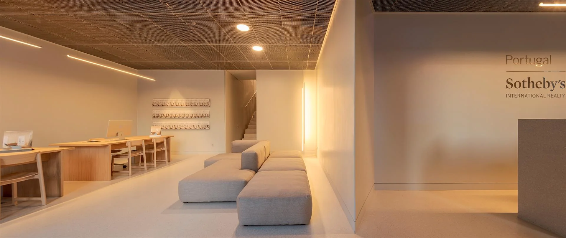 Interior of the Portugal Sotheby’s International Realty office in Amoreiras, Lisbon.