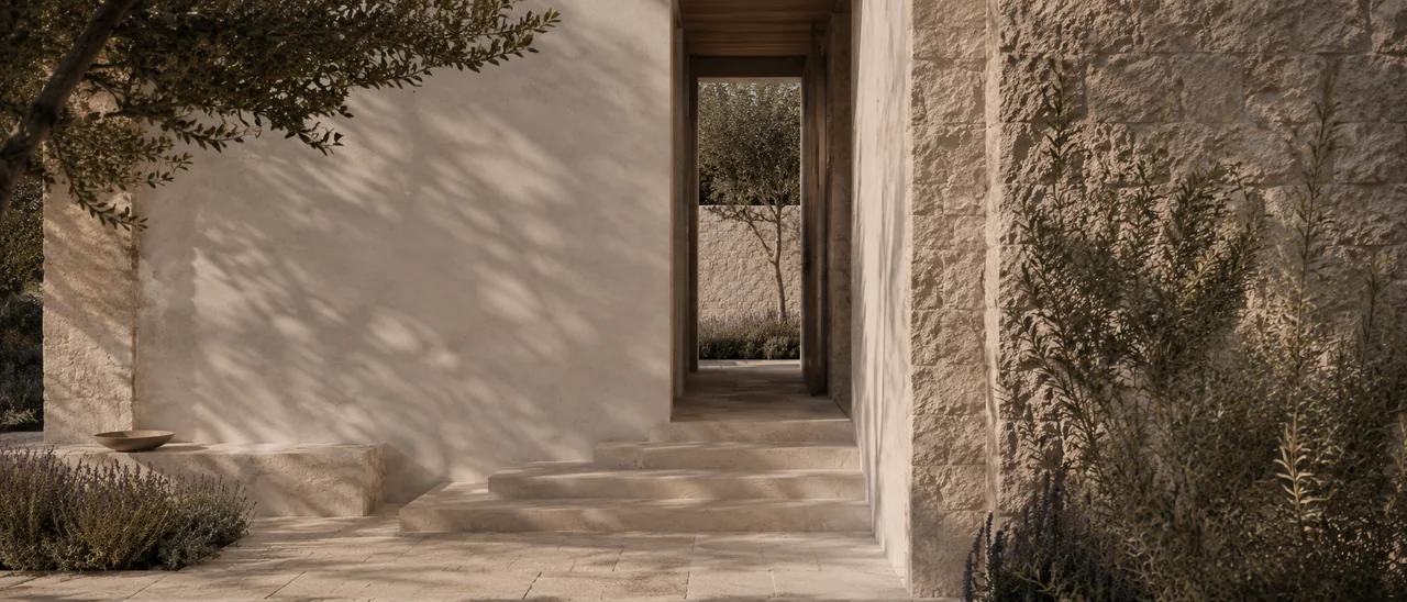 Residential architecture in natural light, used as context for presenting a property visually.