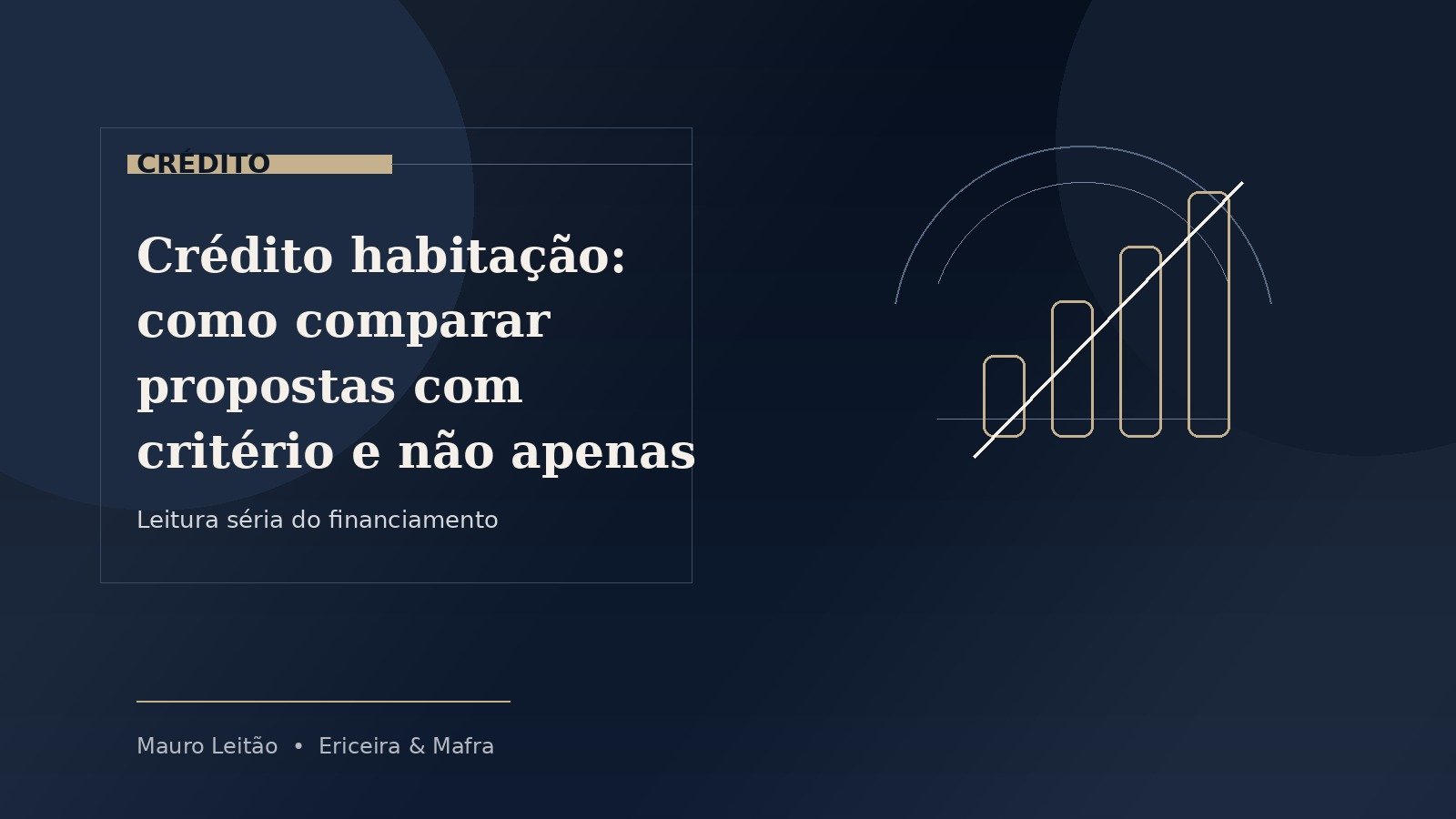 Crédit immobilier au Portugal : comparer les offres avec de vrais critères, pas seulement la mensualité