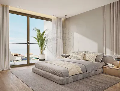 Maison contemporaine avec terrasses et vue mer à Ribamar