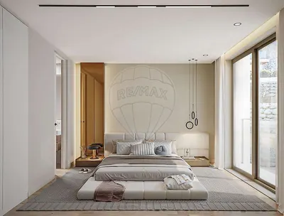 Maison contemporaine avec terrasses et vue mer à Ribamar