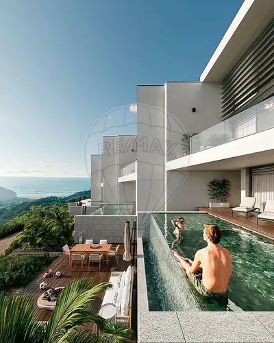 Luxusvilla mit 3 Schlafzimmern und Atlantikblick nahe dem Strand São Julião