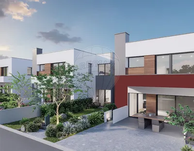 Villa T4 neuve en copropriété privée avec grand garage à Mafra