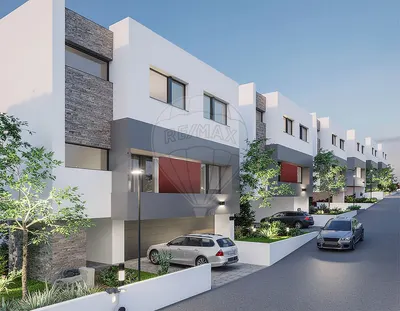 Villa T4 neuve en copropriété privée avec grand garage à Mafra