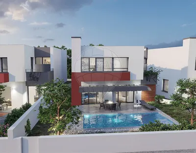 Villa T4 neuve en copropriété privée avec grand garage à Mafra